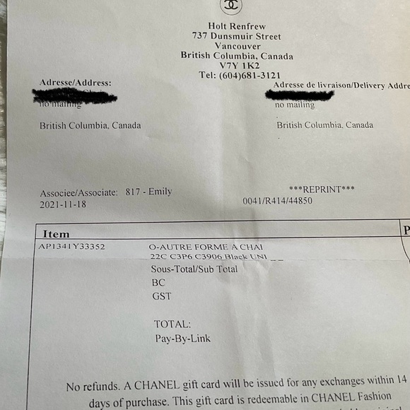 ***SOLD***Chanel Vanity Bag - Picture 9 of 9